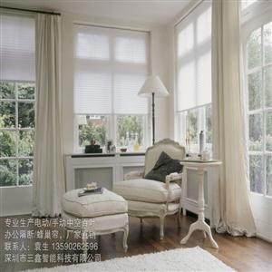 三鑫 定制阳光房遮阳顶帘折帘蜂巢帘天棚帘遮光窗帘 韩式天窗蜂巢天棚帘